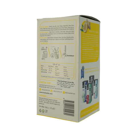 Mesh Tea Ginger Lemon Tea Sticks 32 g - Picture 3
