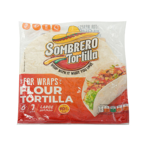 Sombrero Wheat Flour Tortillas 10 Inch 360 g - Picture 2