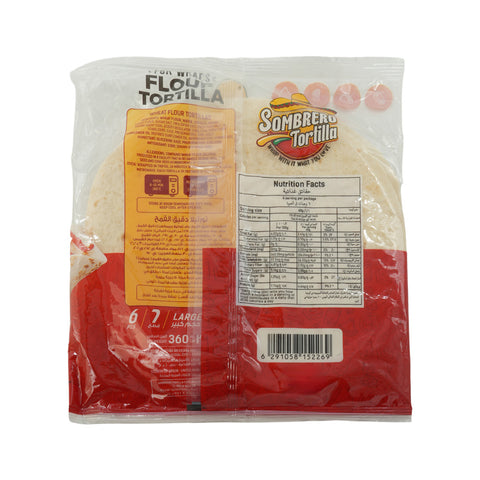Sombrero Wheat Flour Tortillas 10 Inch 360 g - Picture 3