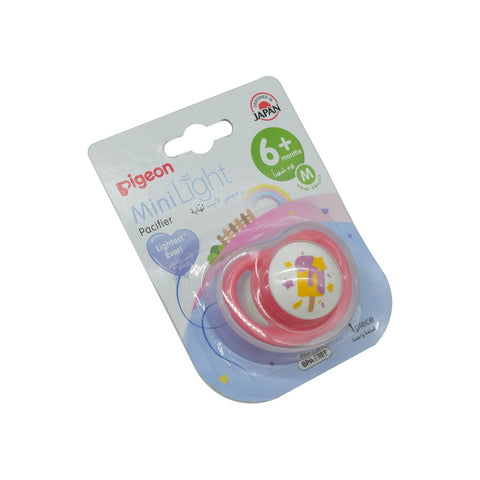 PIGEON MINILIGHT PACIFIER M SIZE GIRL - Picture 2