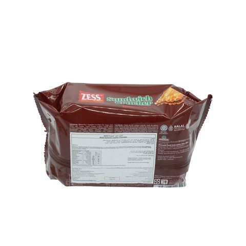 Zess Sandwich Cracker Chocolate 90g - Picture 3